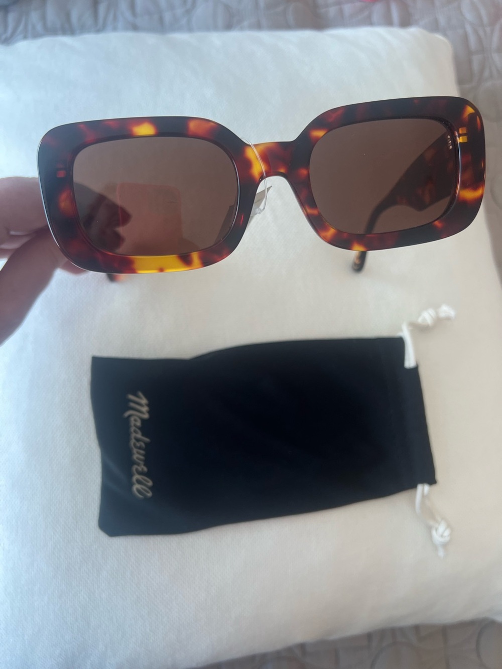 Madewell Linbrook Tortoise Brown Sunglasses - Picture 8 of 16
